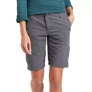 Kuhl Splash 11 Womens Hiking Shorts Charcoal Gray Outdoor Utility Trail Size 14